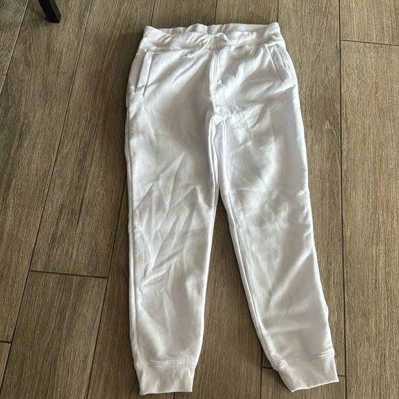 South Pole new without tags bright white unisex sweatpants size large - Picture 1 of 4